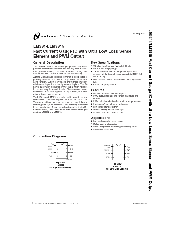 LM3814 National Semiconductor