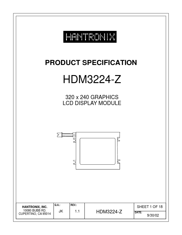 HDM3224-z HANTRONIX