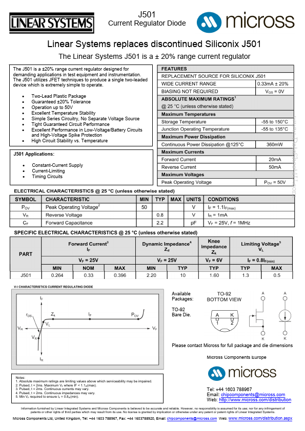 J501 Micross