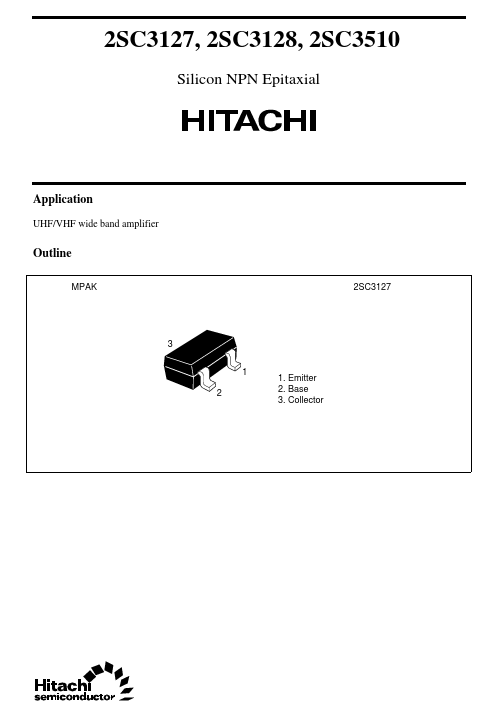 2SC3510 Hitachi Semiconductor