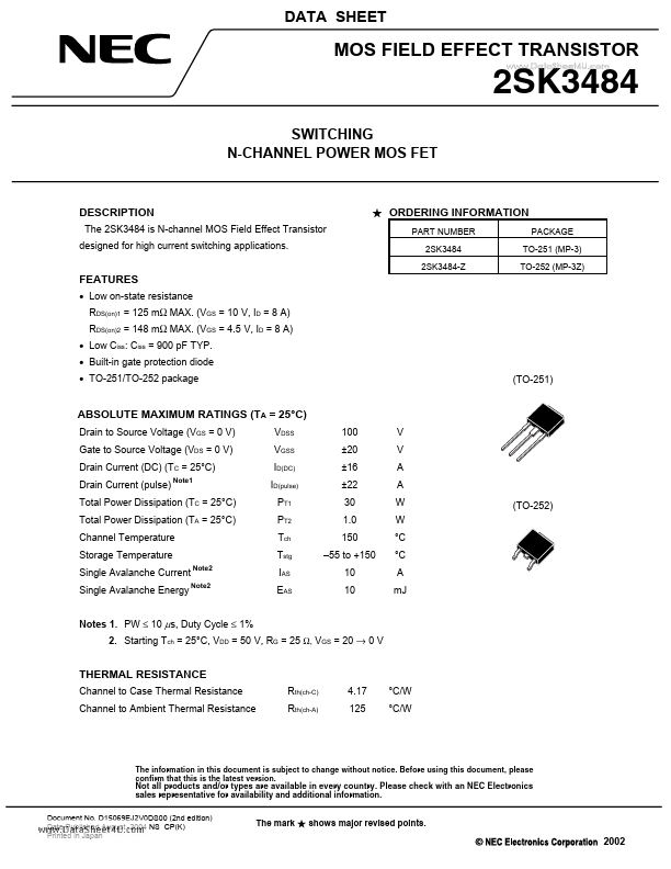 K3484 NEC