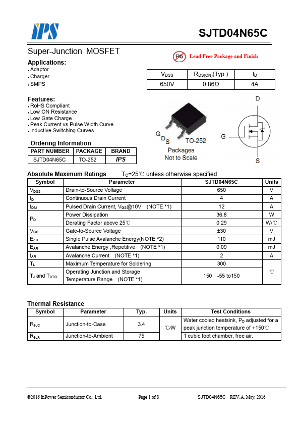 SJTD04N65C