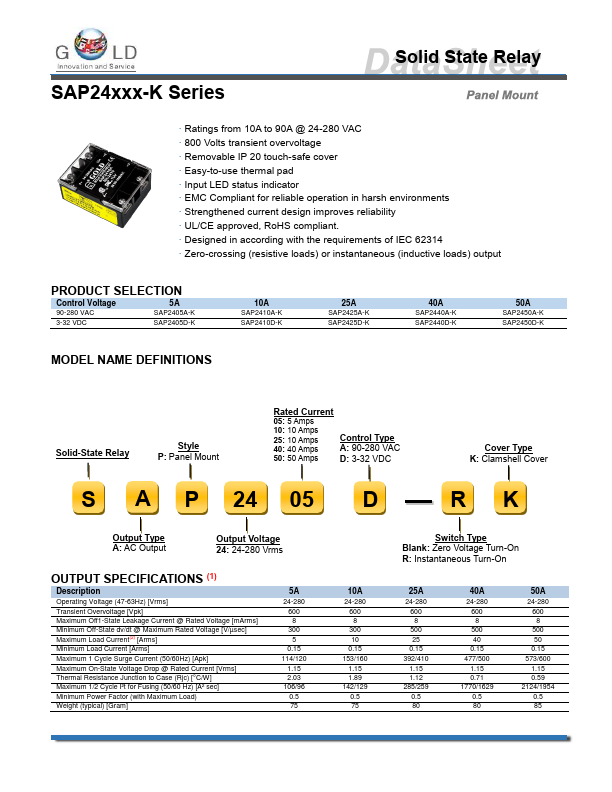 SAP2425D-K