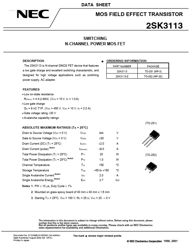 K3113 NEC