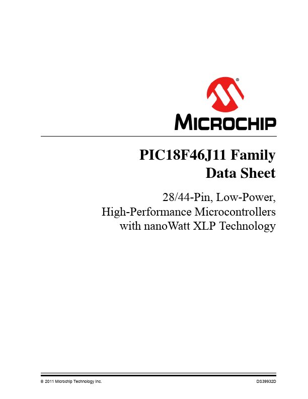 PIC18F26J11 Microchip Technology