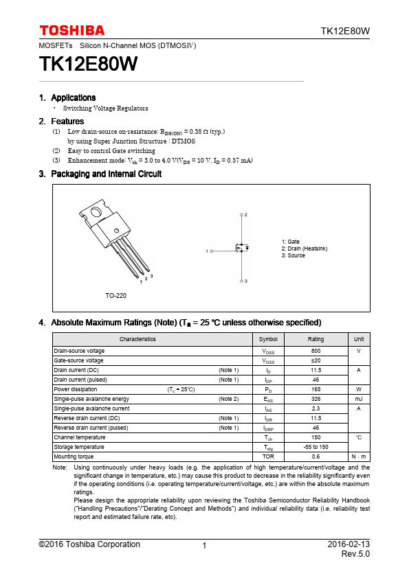 TK12E80W