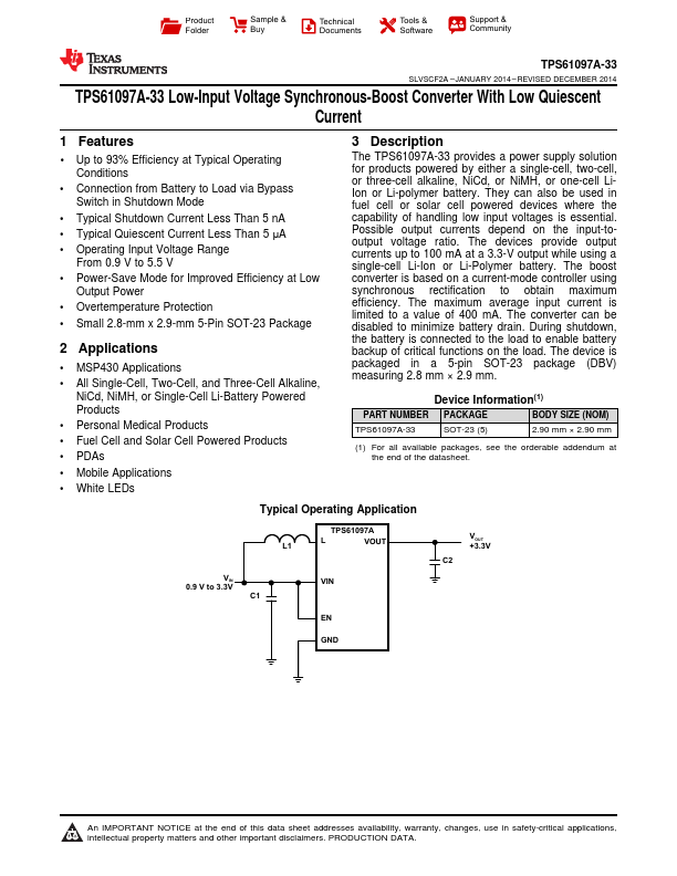 TPS61097A-33