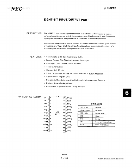 UPB8212 NEC Electronics