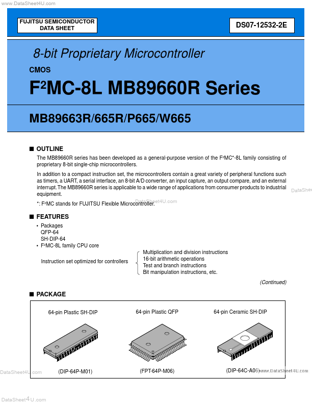 MB89663R Fujitsu Media Devices