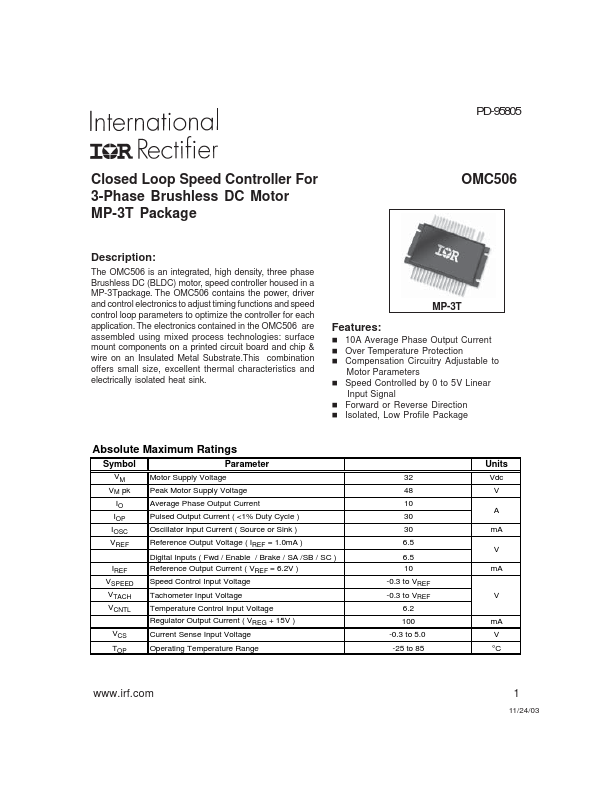 OMC506 International Rectifier
