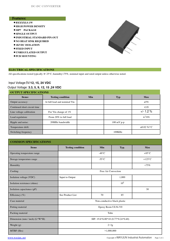 B1212LS-1W