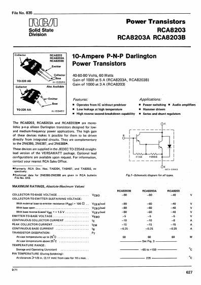 RCA8203