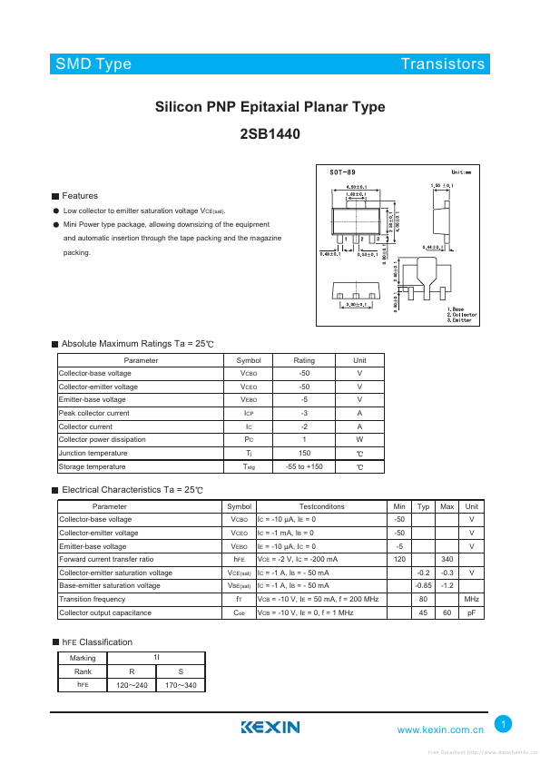 2SB1440 Kexin