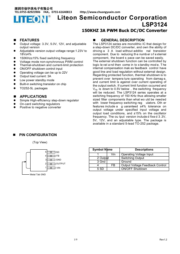 LSP3124 Lite-On