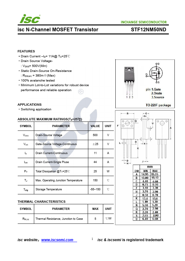 <?=STF12NM50ND?> डेटा पत्रक पीडीएफ