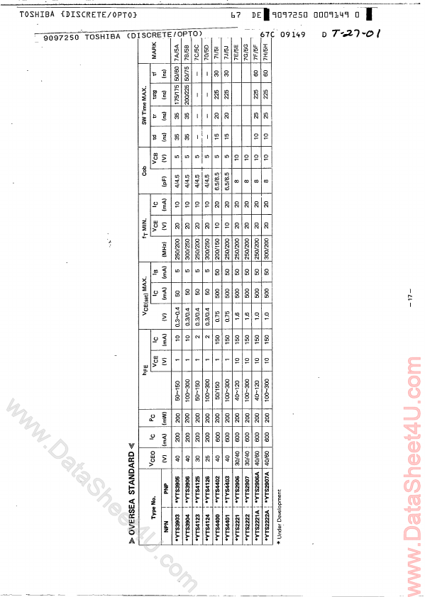 YTS2906 Toshiba