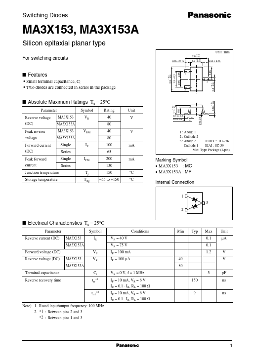 MA3X153A