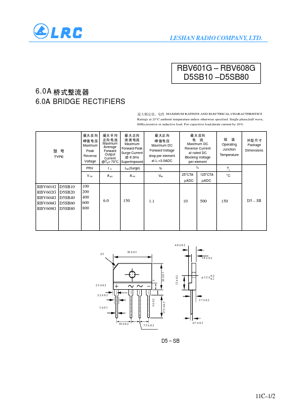 RBV606G