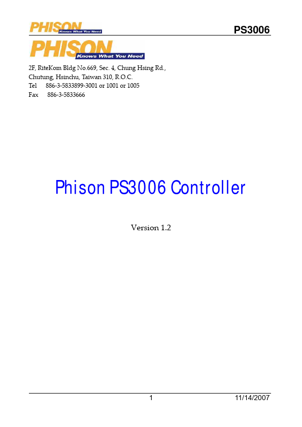 PS3006 Phison