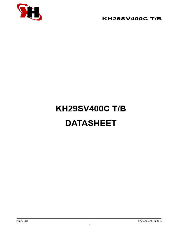 KH29SV400CB