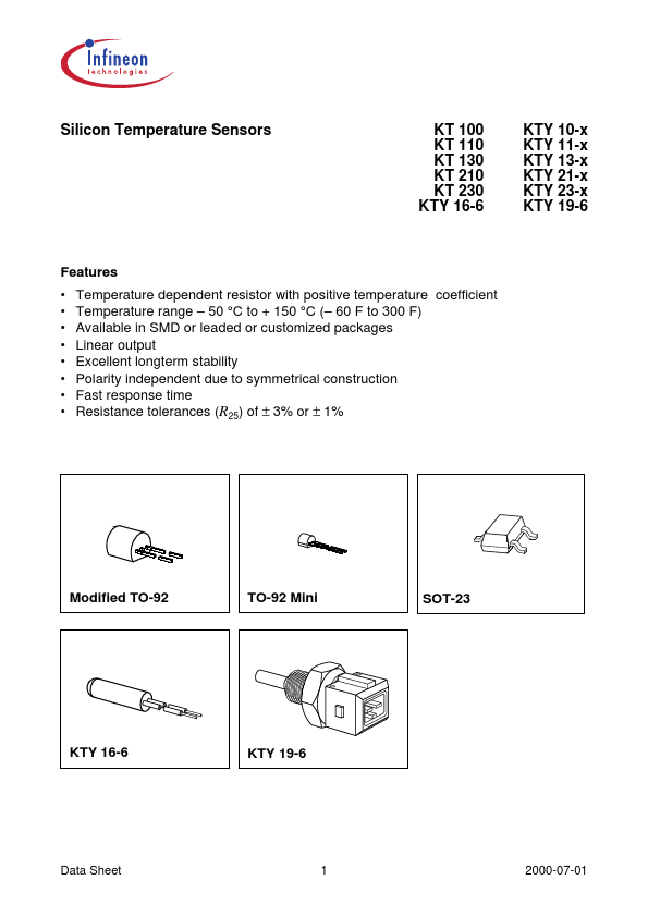 KTY23-5 Infineon Technologies AG