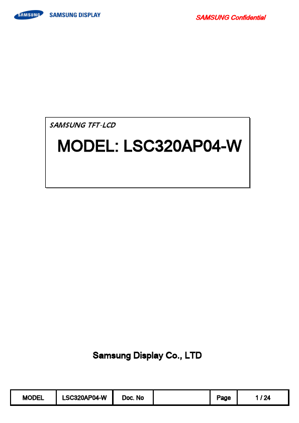 LSC320AP04-W