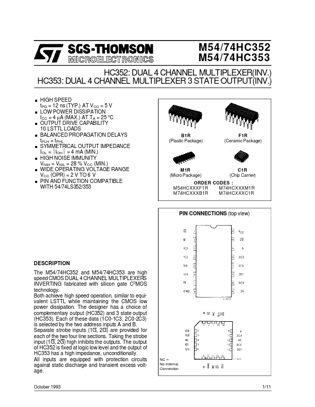 M74HC352