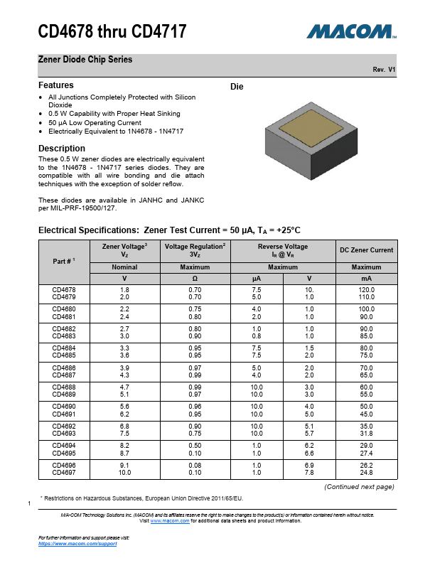 CD4700 MA-COM