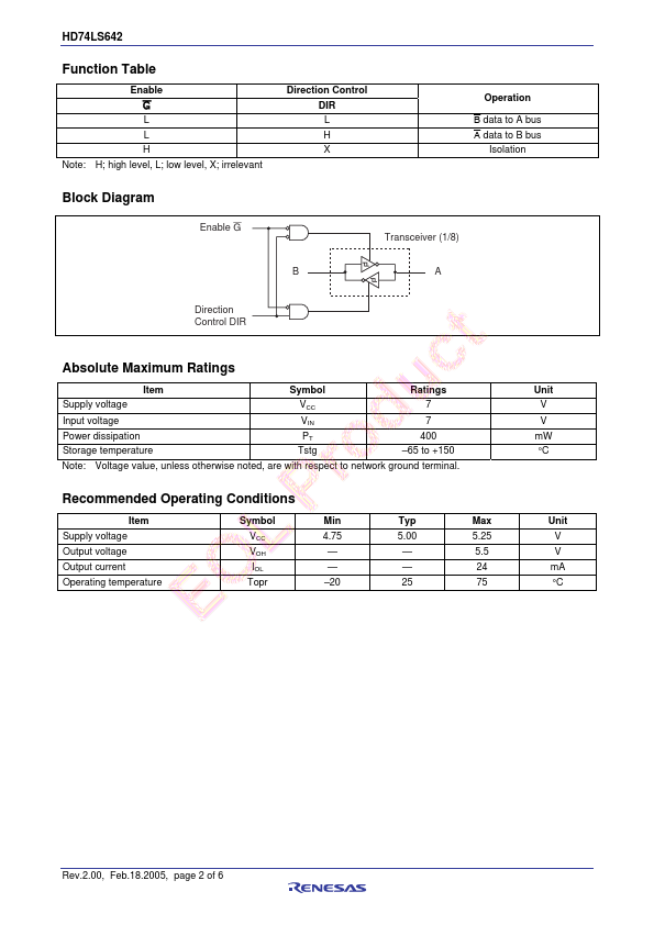 HD74LS642P