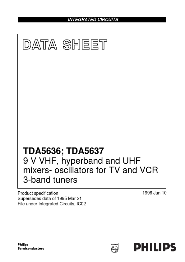 <?=TDA5636?> डेटा पत्रक पीडीएफ