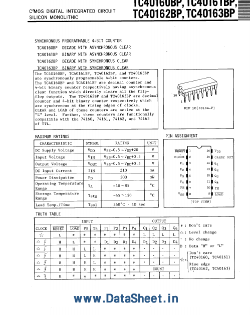 TC40160BP