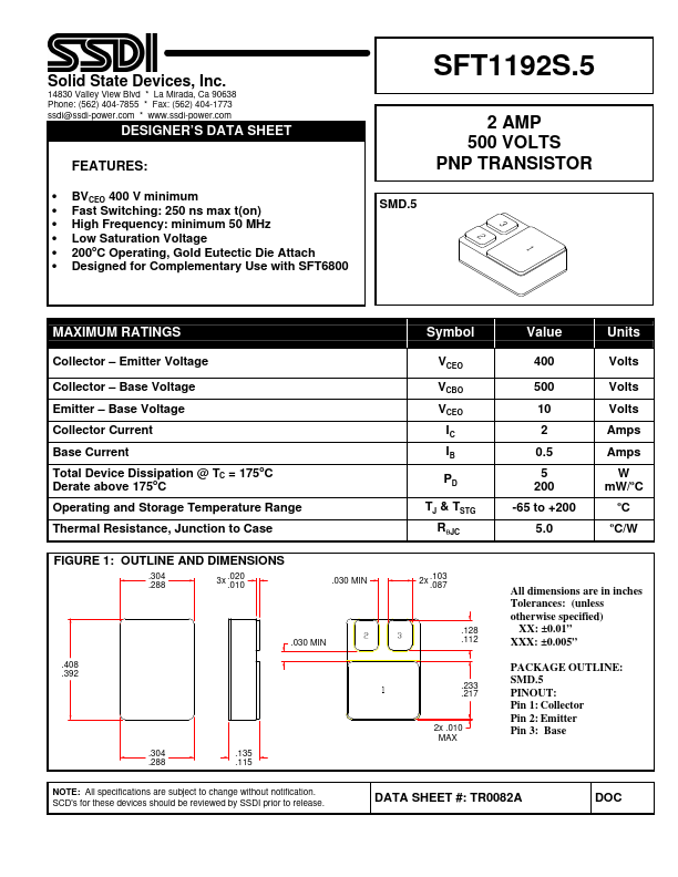 SFT1192S.5 SSDI