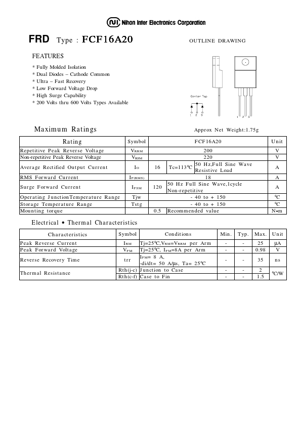 FCF16A20