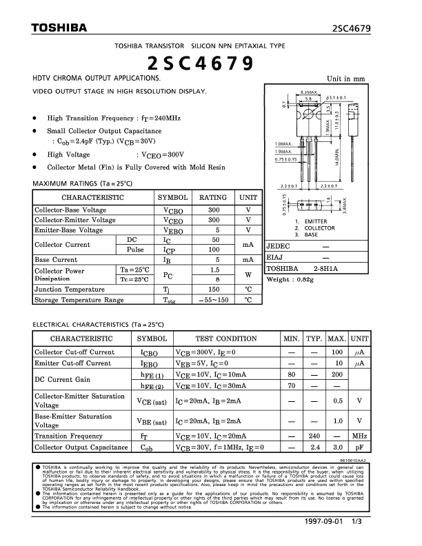 2SC4679 Toshiba Semiconductor