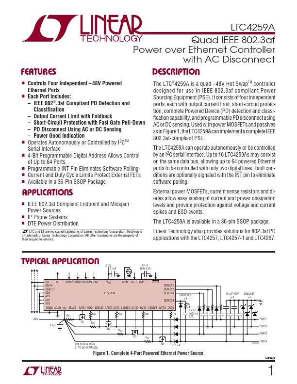 LTC4259A Linear Technology