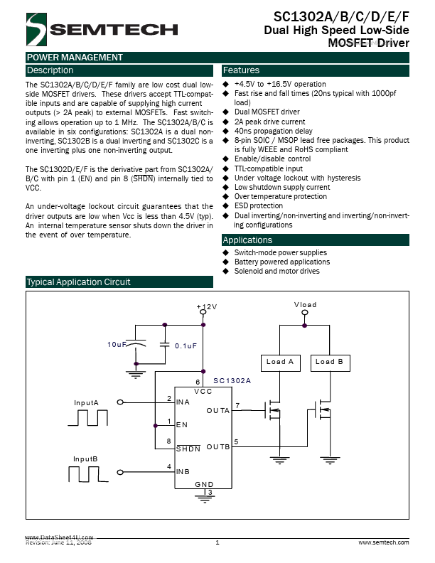 SC1302C Semtech Corporation