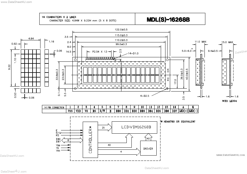 MDL-16268B varitronix