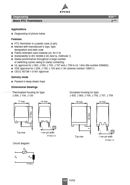 B59707J EPCOS