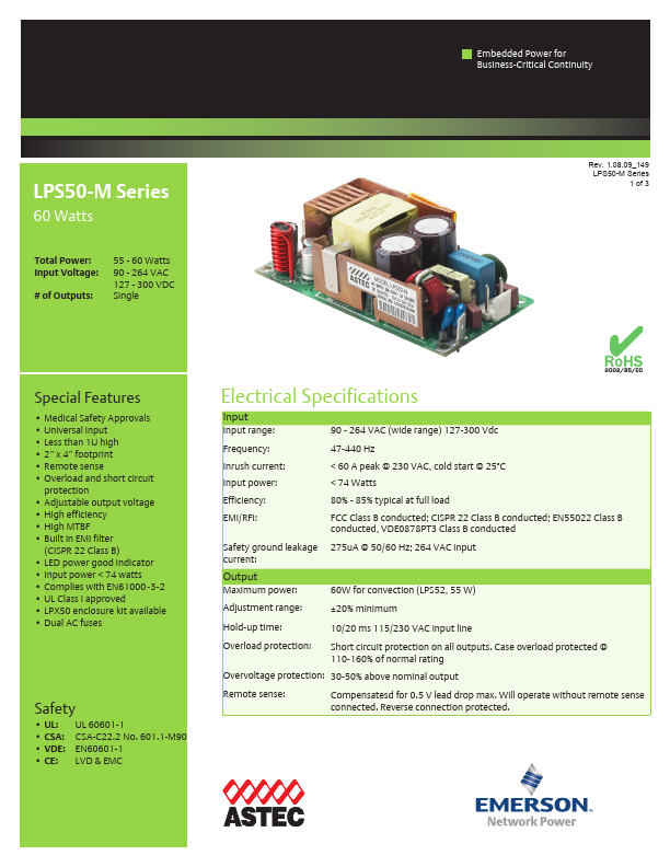 LPS54-M Emerson