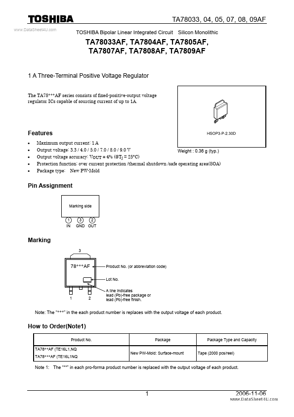 TA7808AF