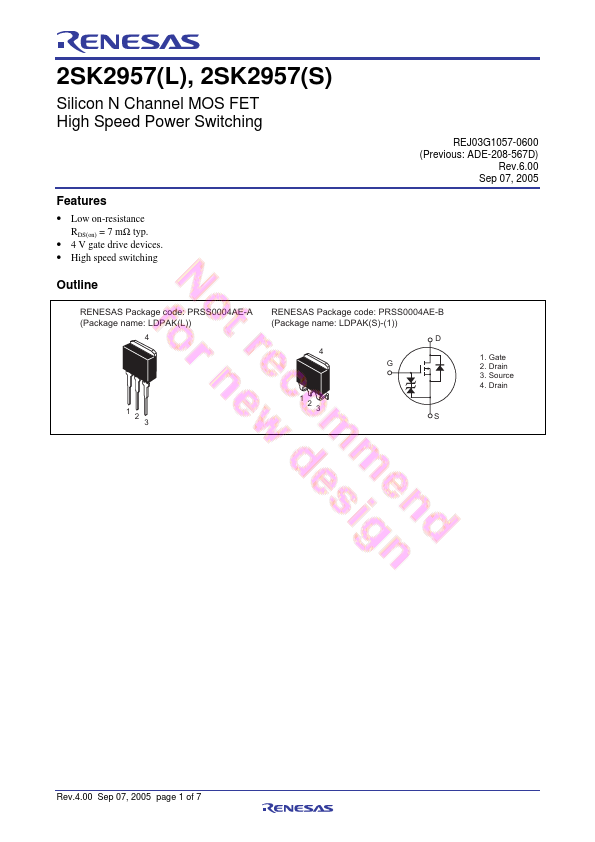 K2957 Renesas