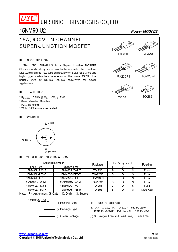 <?=15NM60-U2?> डेटा पत्रक पीडीएफ