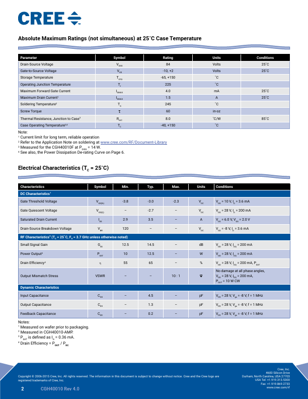 CGH40010