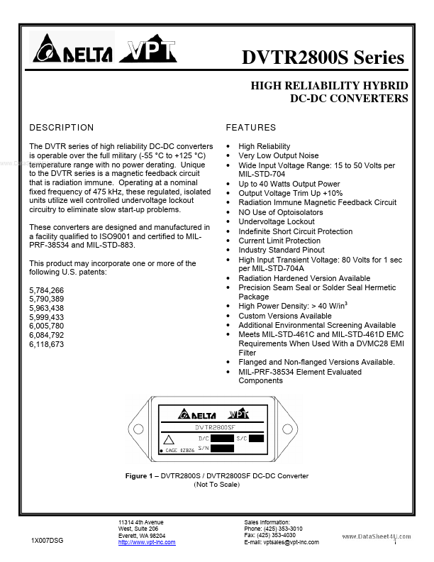 DVTR2800S Delta Electronics