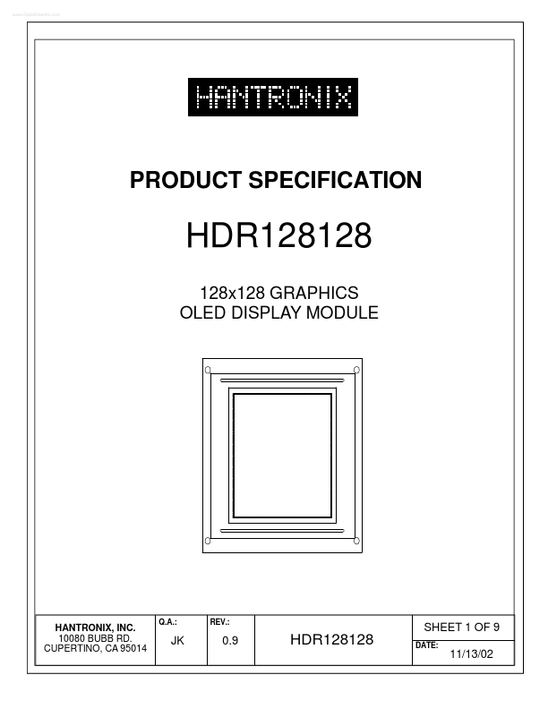 HDR128128