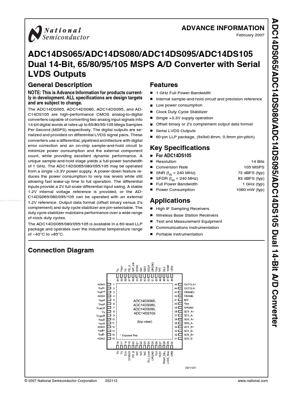 ADC14DS080