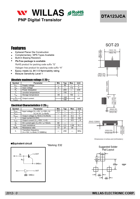 DTA123JCA