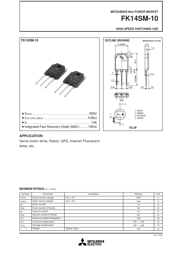 <?=FK14SM-10?> डेटा पत्रक पीडीएफ