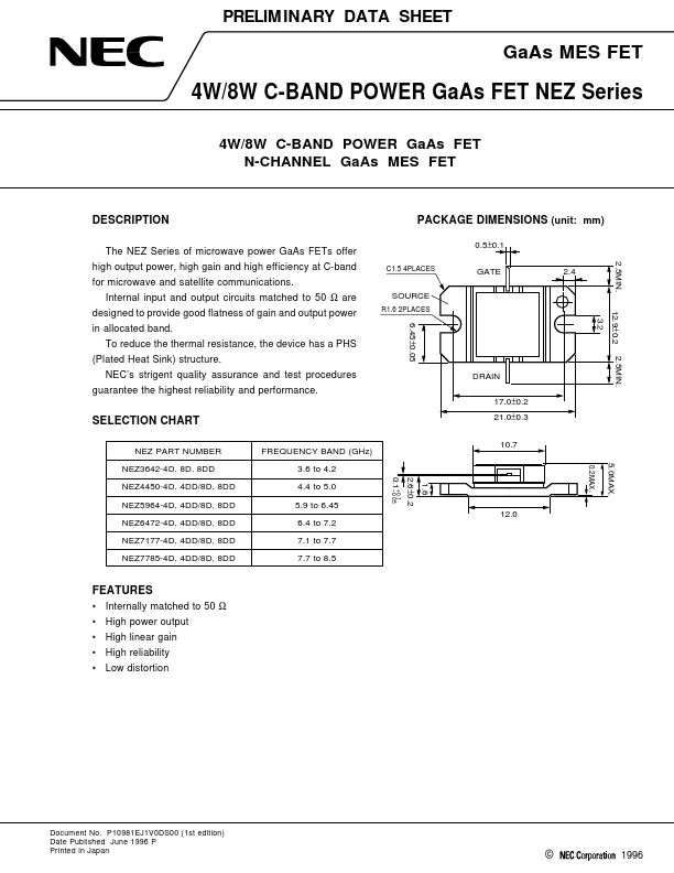 NEZ6472-8D NEC