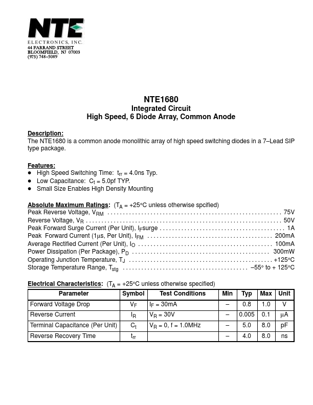 NTE1680